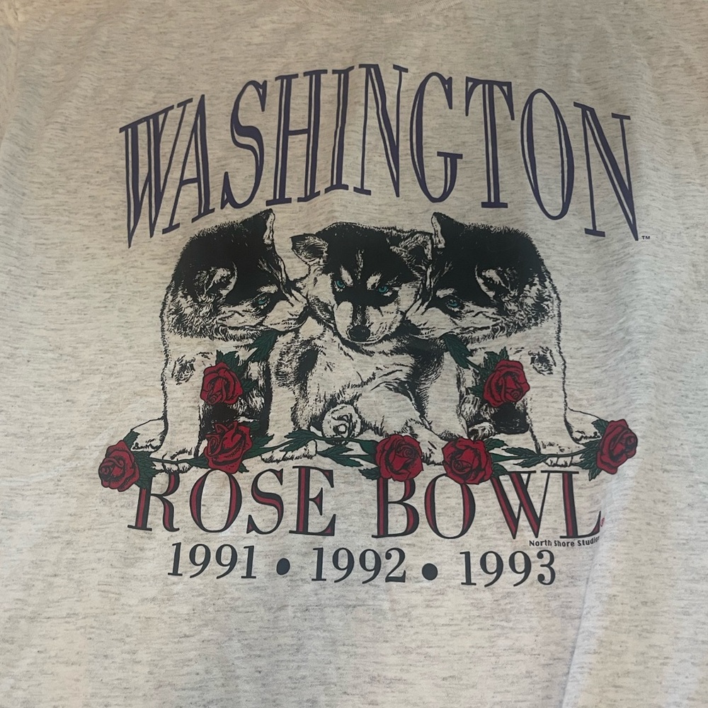 Washington Rose bowl Tee shirt